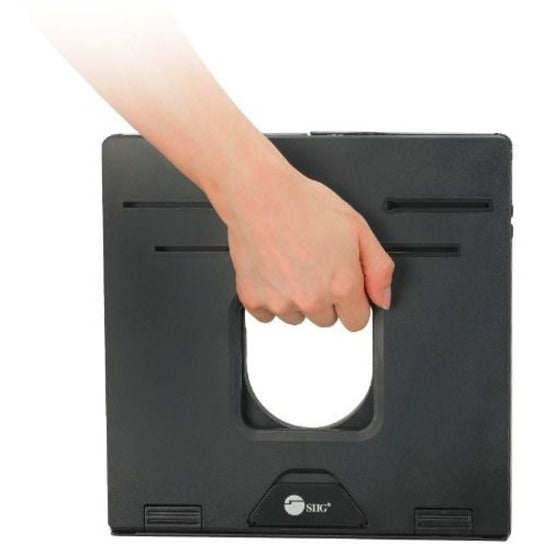 Alternate-Image1 Image for SIIG Adjustable Riser Stand Holder for Laptop up to 17"