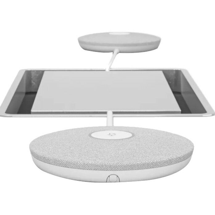 Alternate-Image2 Image for Logitech Rally Mic Pod for Rally, Rally Bar, and Rally Bar Mini, White