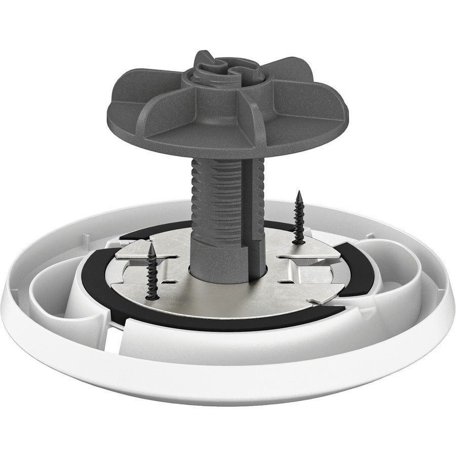 Bottom Image for Logitech Ceiling Mount for Microphone - White