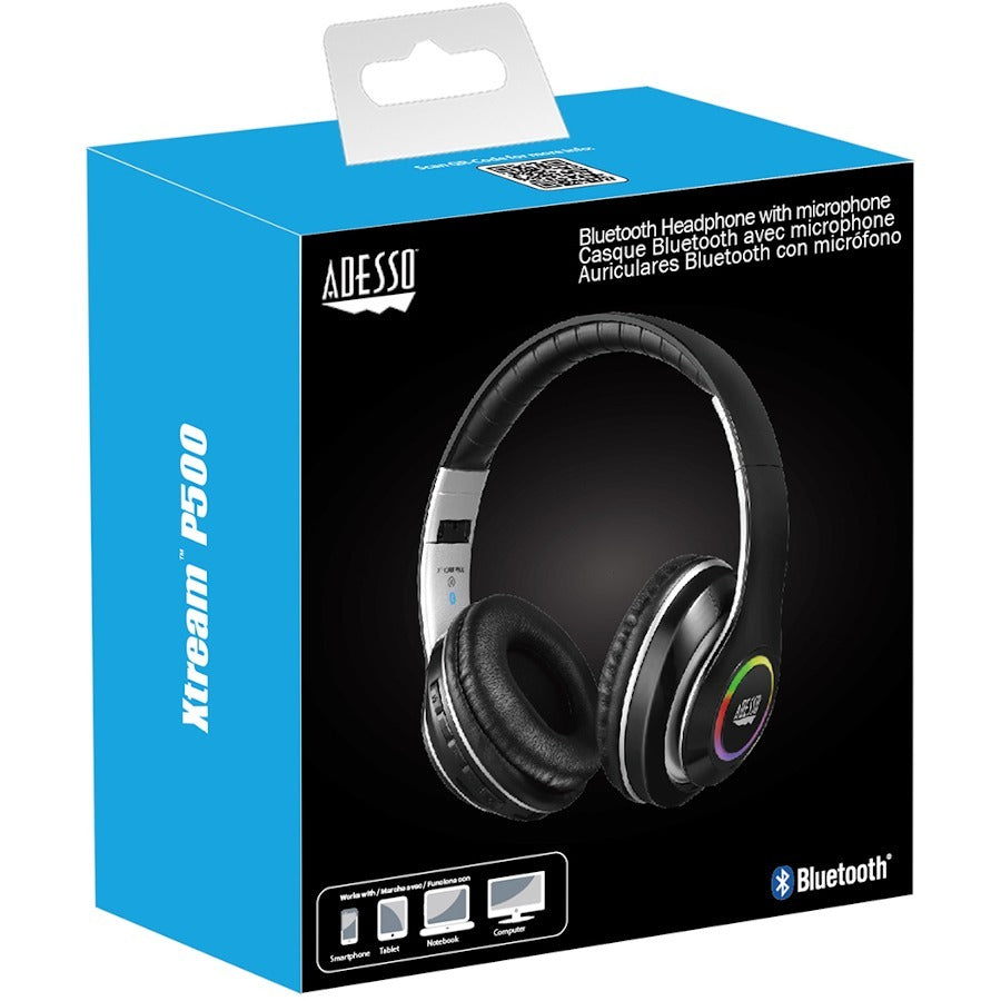 Alternate-Image1 Image for Xtream P500 - Bluetooth stereo headphone with built in microphone