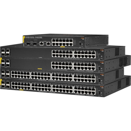 Main Image for HPE 6100 24G Class4 PoE 4SFP+ 370W Switch