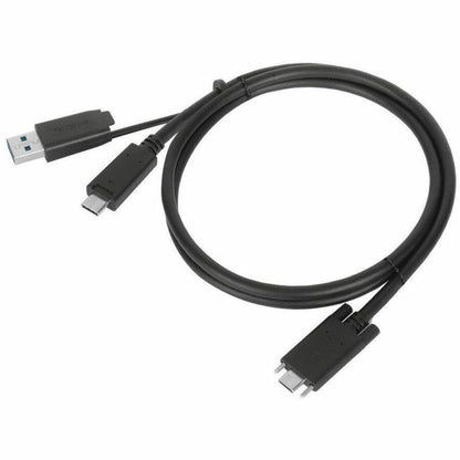 Main Image for Targus 1M USB-C Male with Screw to USB-C Male Cable with USB-A Tether