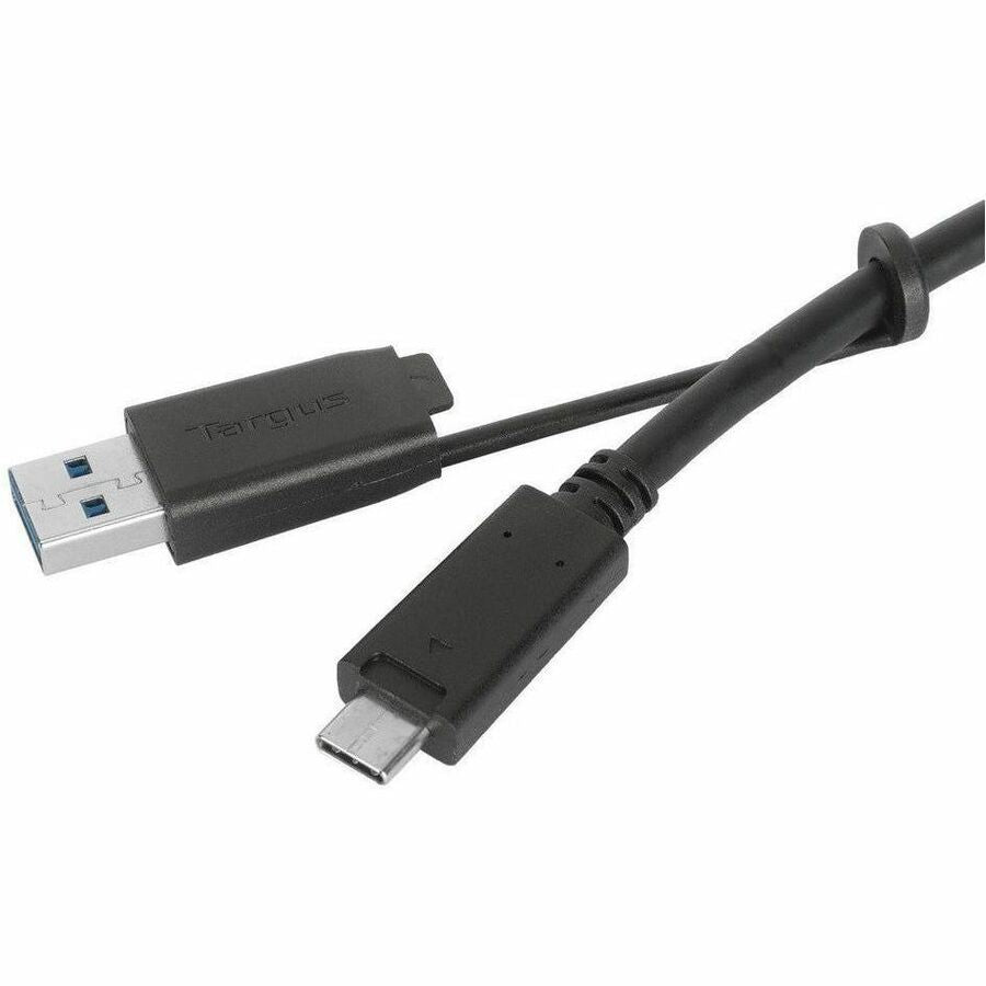 Alternate-Image2 Image for Targus 1M USB-C Male with Screw to USB-C Male Cable with USB-A Tether