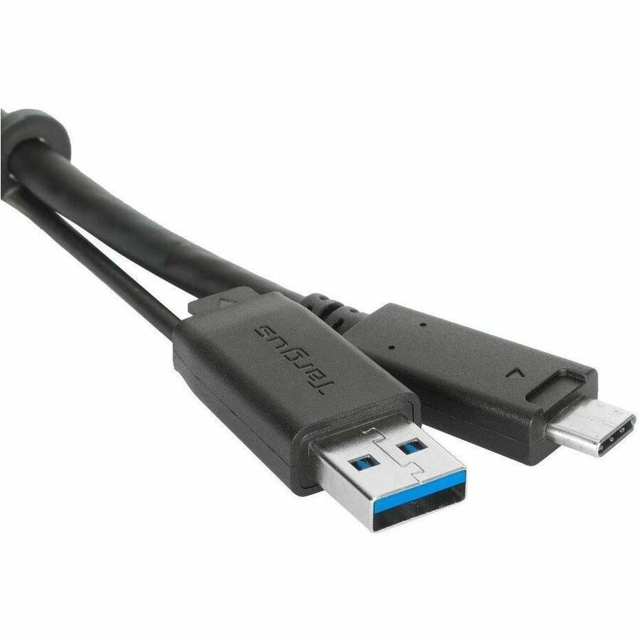 Alternate-Image7 Image for Targus 1M USB-C Male with Screw to USB-C Male Cable with USB-A Tether