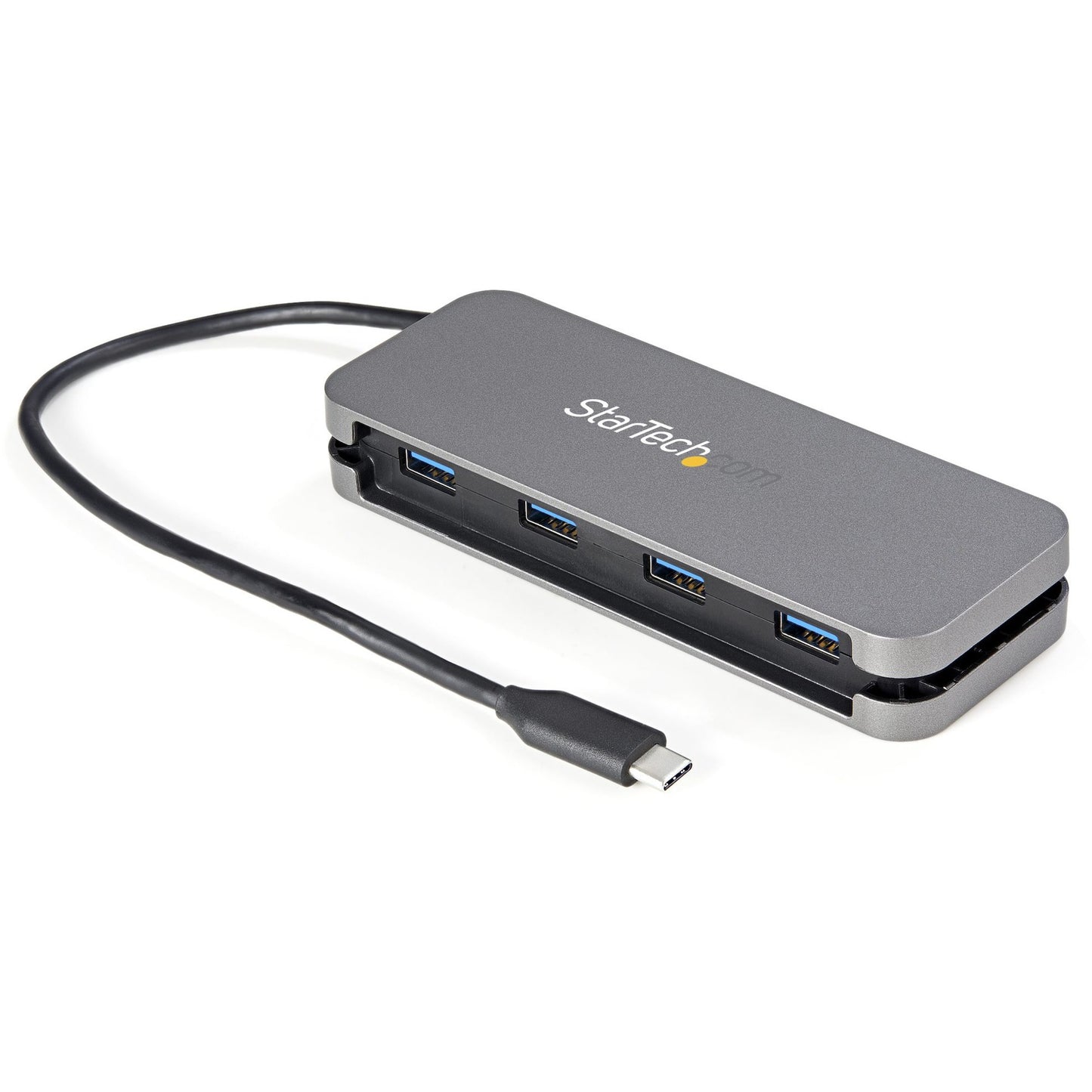 Main Image for StarTech.com 4 Port USB C Hub - 4x USB-A - 5Gbps USB 3.0 Type-C Hub (USB 3.2/3.2 Gen 1) - Bus Powered - 11" Long Cable w/ Cable Management