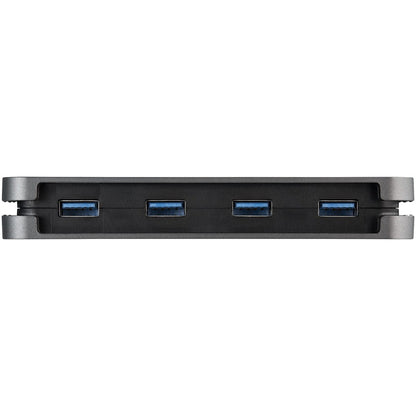 Alternate-Image2 Image for StarTech.com 4 Port USB C Hub - 4x USB-A - 5Gbps USB 3.0 Type-C Hub (USB 3.2/3.2 Gen 1) - Bus Powered - 11" Long Cable w/ Cable Management