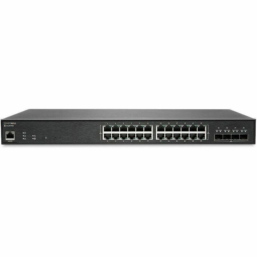 Main Image for SonicWall SWITCH SWS14-24FPOE WITH WIRELESS NETWORK MANAGEMENT ESSENTIAL AND SUPPORT 1YR