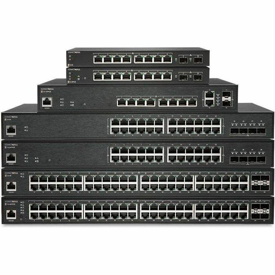 Alternate-Image1 Image for SonicWall SWITCH SWS14-24FPOE WITH WIRELESS NETWORK MANAGEMENT ESSENTIAL AND SUPPORT 3YR