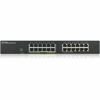 Alternate-Image2 Image for ZYXEL GS1900-24EP 24-Port Gigabit Smart Managed PoE Switch (Compact Design) | 12 PoE+ Ports at 130W