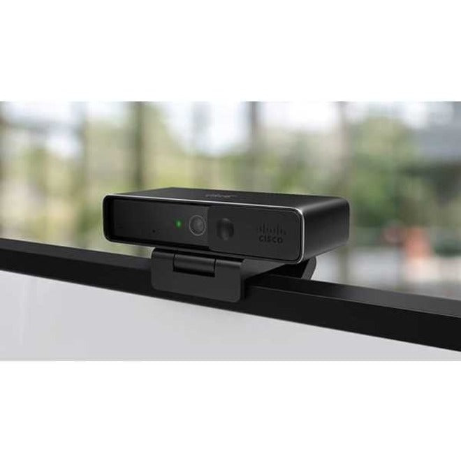 Alternate-Image1 Image for Cisco Webex Webcam - 13 Megapixel - 60 fps - Carbon Black - USB Type C