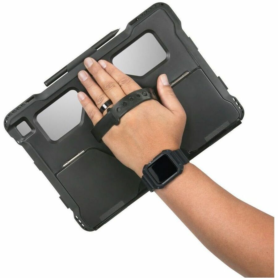 Alternate-Image1 Image for Targus THZ892GLZ Rugged Carrying Case Dell Notebook - Black