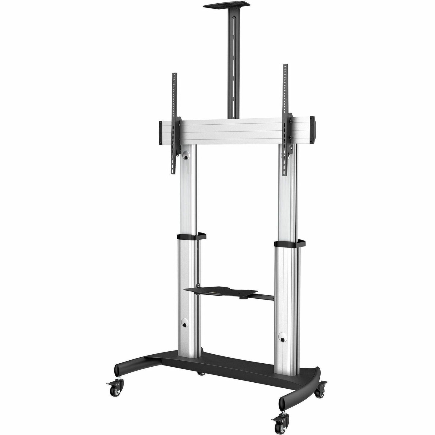 Main Image for StarTech.com Mobile TV Stand, Heavy Duty Universal TV Cart for 60-100 inch Display (100kg/220lb), Height Adjustable Rolling TV Floor Stand
