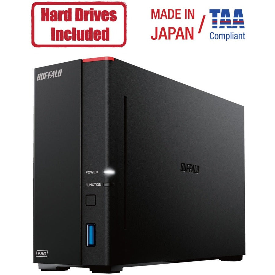 Main Image for BUFFALO LinkStation 710 1-Bay Professional Network Storage 4TB (1x4TB) with Hard Drives Included