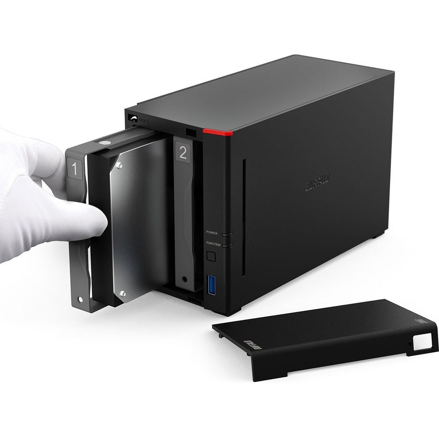 Alternate-Image1 Image for BUFFALO LinkStation 710 1-Bay 8TB Personal Cloud NAS Storage Hard Drives Included