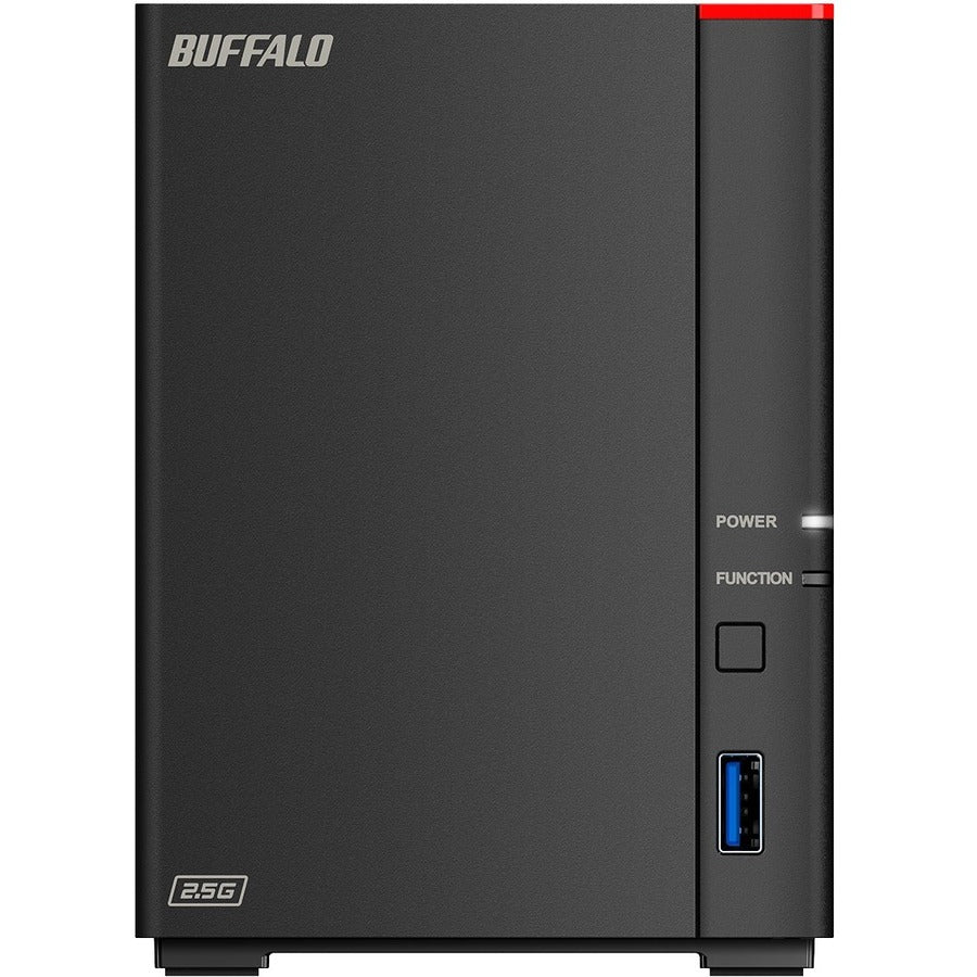 Front Image for BUFFALO LinkStation 720 2-Bay Professional Network Storage 8TB (2x4TB) with Hard Drives Included