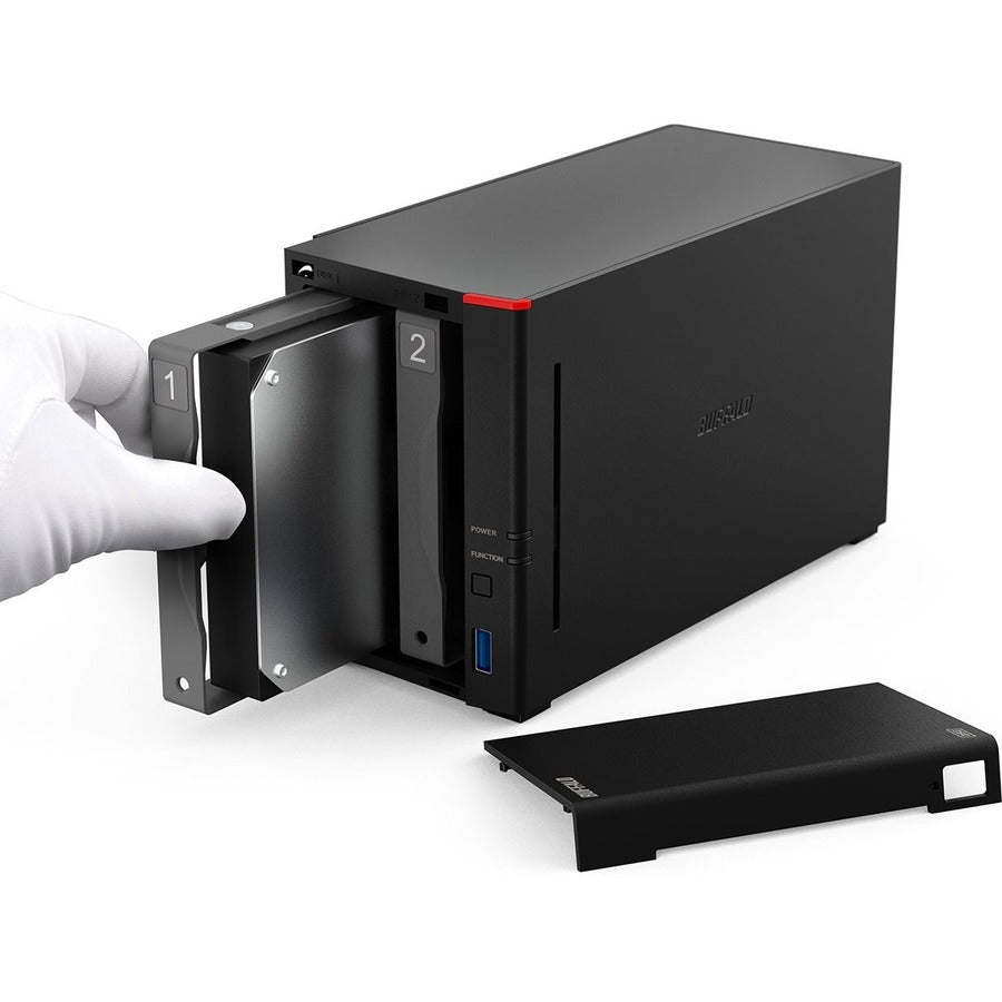 Alternate-Image1 Image for BUFFALO LinkStation 720 2-Bay Professional Network Storage 16TB (2x8TB) with Hard Drives Included