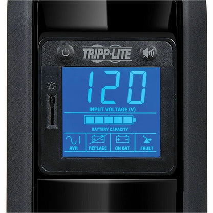 Zoom-Closeup Image for Eaton Tripp Lite Series OmniSmart LCD 120V 900VA 475W Line-Interactive UPS, Tower, LCD display, USB port