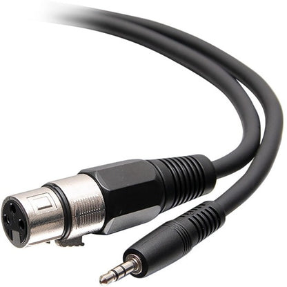 Main Image for C2G 1.5ft / 18in 3-Pin XLR to TRS 1/8" 3.5mm AUX Audio Cable - M/F