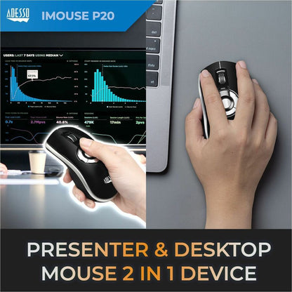 Alternate-Image3 Image for Adesso Wireless presenter mouse (Air Mouse Elite)