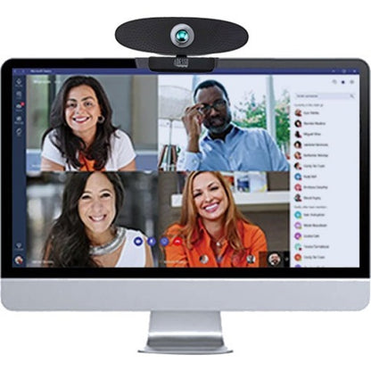 Alternate-Image3 Image for Adesso CyberTrack C100 Webcam - 8 Megapixel - 30 fps - USB 2.0