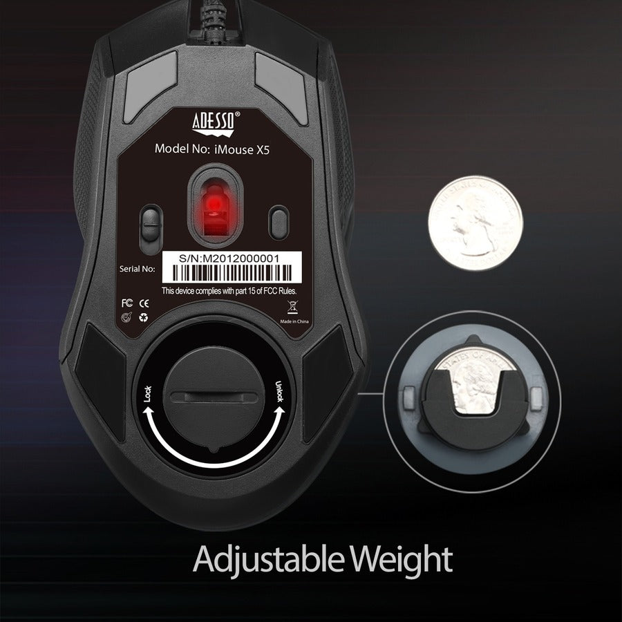 Alternate-Image7 Image for iMouse X5 - 6400 DPI, RGB illuminated Gaming Mouse
