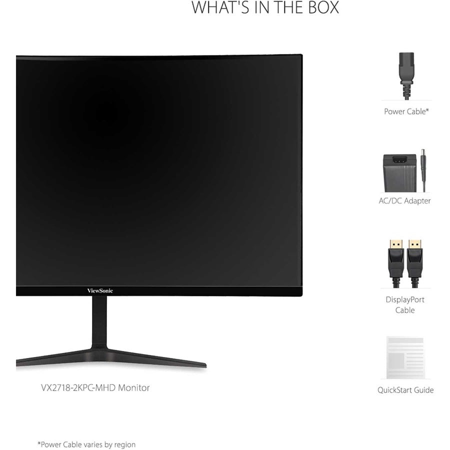 Alternate-Image10 Image for ViewSonic OMNI VX2718-2KPC-MHD 27 Inch Curved 1440p 1ms 165Hz Gaming Monitor with Adaptive Sync, Eye Care, HDMI and Display Port