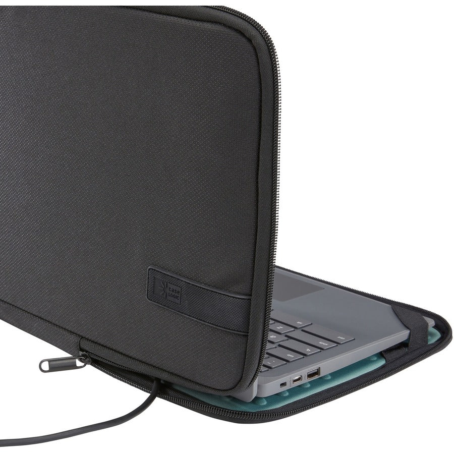 Alternate-Image3 Image for Case Logic Vigil WIS-111 Carrying Case (Sleeve) for 11.6" Chromebook, Notebook - Black