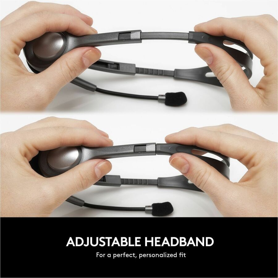 Alternate-Image3 Image for Logitech H111 Stereo Headset with 3.5 mm Audio Jack for EDU