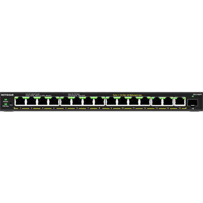 Alternate-Image8 Image for Netgear 16-Port High-Power PoE+ Gigabit Ethernet Plus Switch (231W) with 1 SFP Port