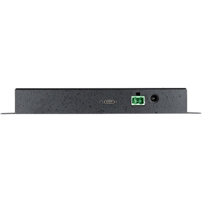 Alternate-Image3 Image for StarTech 4 Port USB C Hub 10Gbps, Metal Industrial USB 3.2 Gen 2 Type-C Hub, 3A/1C, USB-C or USB-A Host, Mountable, ESD/Surge, TAA