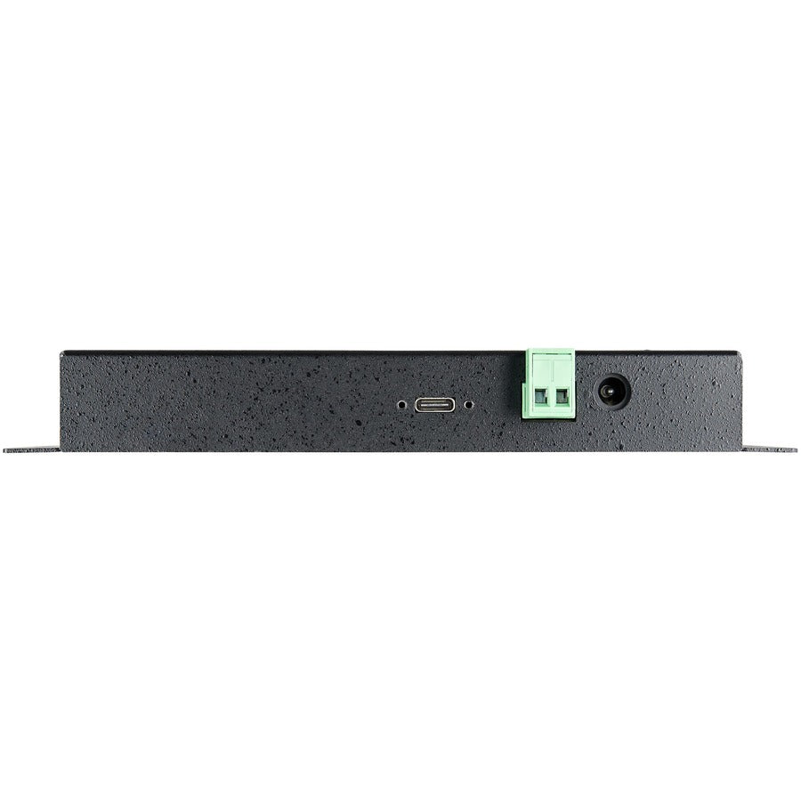 Alternate-Image4 Image for StarTech 4 Port USB C Hub 10Gbps, Metal Industrial USB 3.2 Gen 2 Type-C Hub, 3A/1C, USB-C or USB-A Host, Mountable, ESD/Surge, TAA