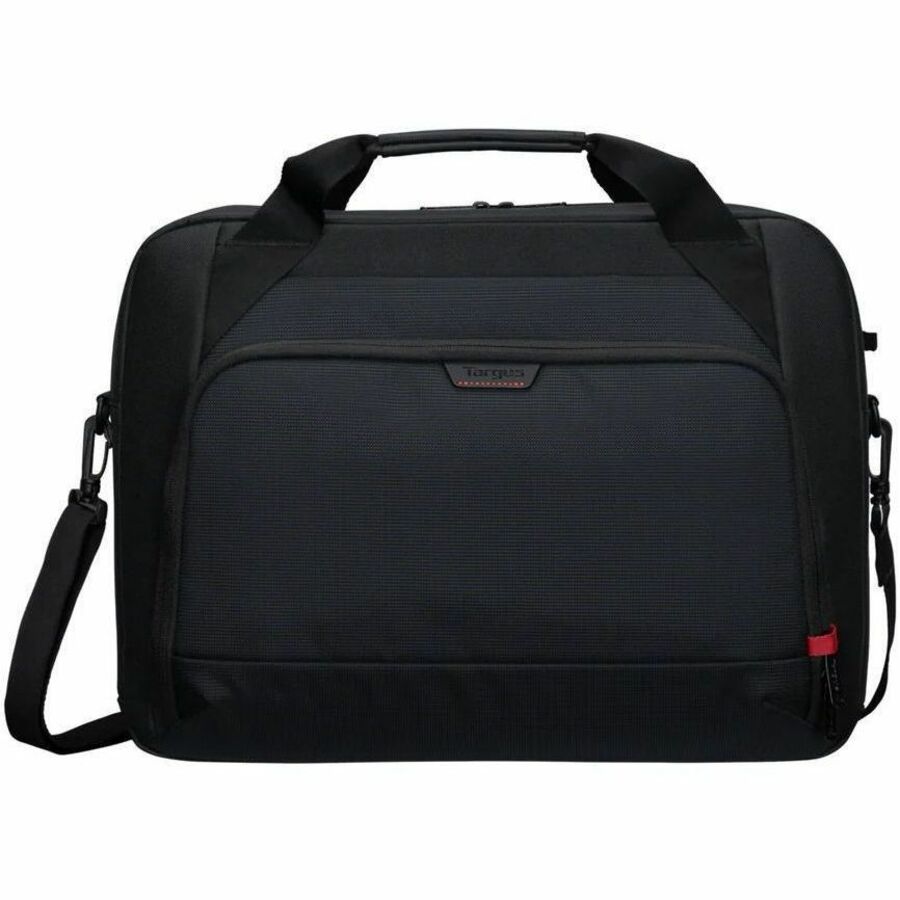 Front Image for Targus Classic EcoSmart CN418GL Carrying Case (Briefcase) for 17" to 18" Notebook - Black - TAA Compliant