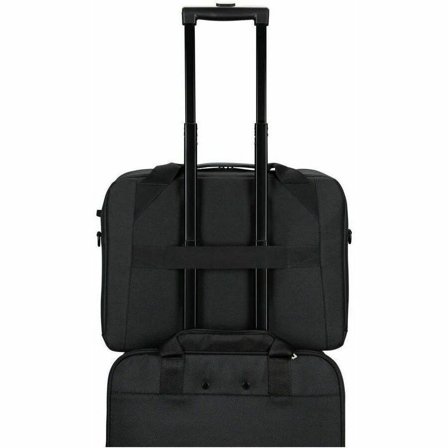 Alternate-Image2 Image for Targus Classic EcoSmart CN418GL Carrying Case (Briefcase) for 17" to 18" Notebook - Black - TAA Compliant