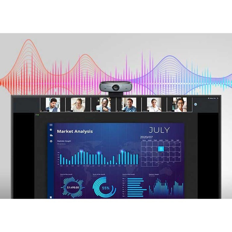 Alternate-Image7 Image for ViewSonic VB-CAM-002 Video Conferencing Camera - 30 fps - Black, Silver - Micro USB