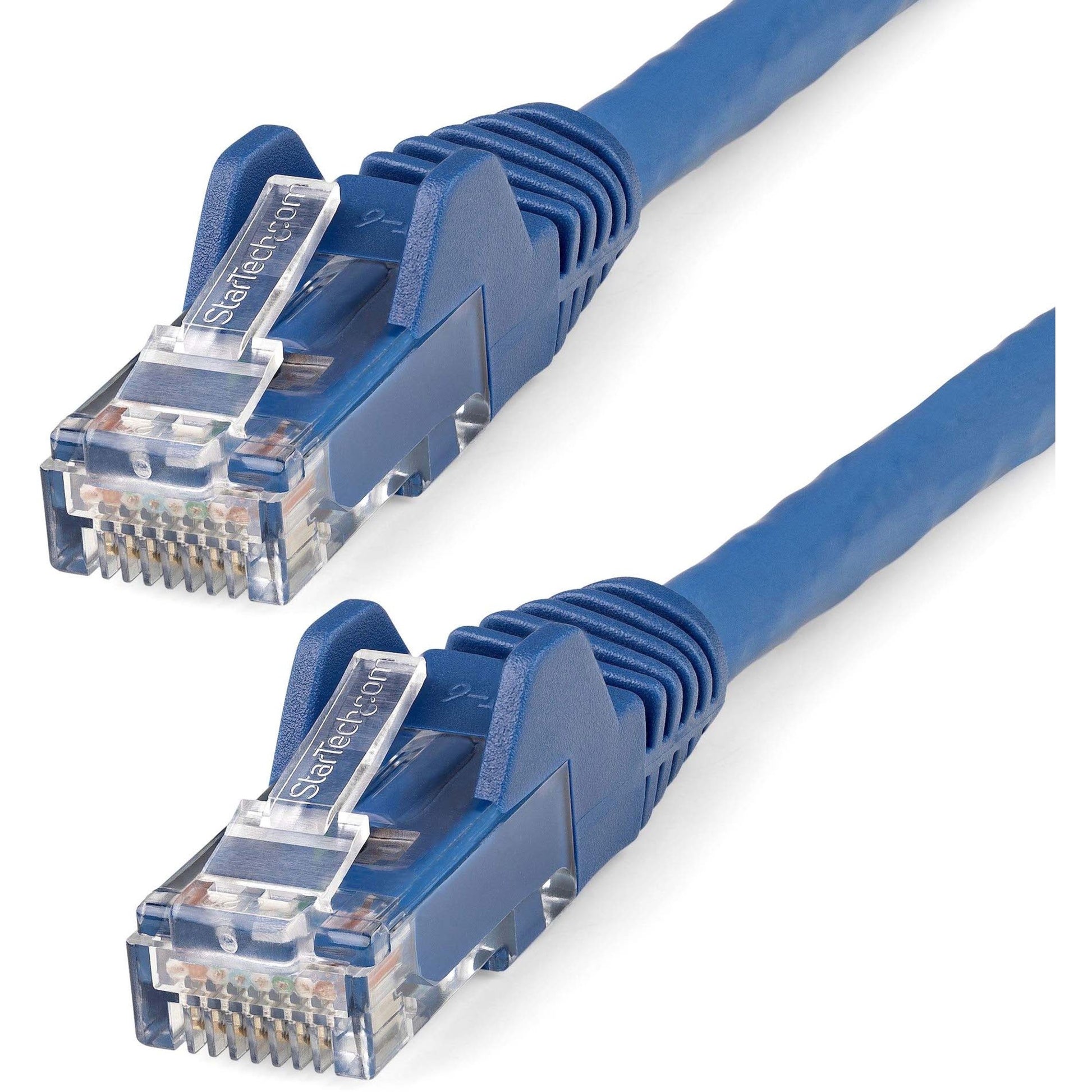 Main Image for StarTech.com 3ft (90cm) CAT6 Ethernet Cable, LSZH (Low Smoke Zero Halogen) 10 GbE Snagless 100W PoE UTP RJ45 Blue Network Patch Cord, ETL