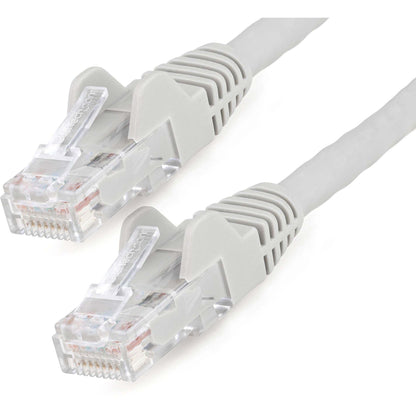 Main Image for StarTech.com 6in (15cm) CAT6 Ethernet Cable, LSZH (Low Smoke Zero Halogen) 10 GbE Snagless 100W PoE UTP RJ45 Gray Network Patch Cord, ETL