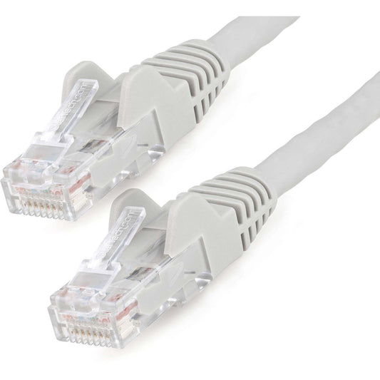 Main Image for StarTech.com 6in (15cm) CAT6 Ethernet Cable, LSZH (Low Smoke Zero Halogen) 10 GbE Snagless 100W PoE UTP RJ45 Gray Network Patch Cord, ETL