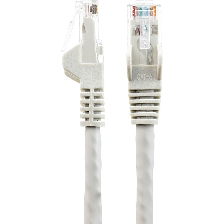 Alternate-Image2 Image for StarTech.com 3m(10ft) CAT6 Ethernet Cable, LSZH (Low Smoke Zero Halogen) 10 GbE Snagless 100W PoE UTP RJ45 Gray Network Patch Cord, ETL