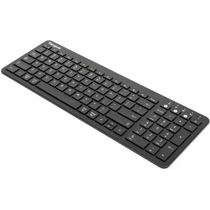 Left Image for Targus Midsize Multi-Device Bluetooth Antimicrobial Keyboard, Black