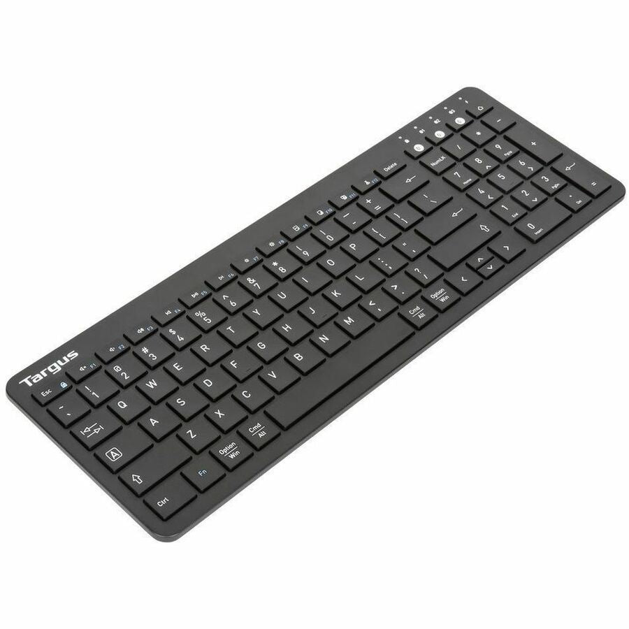 Alternate-Image3 Image for Targus Midsize Multi-Device Bluetooth Antimicrobial Keyboard, Black