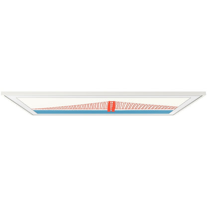 Top Image for Samsung (2021) 50" The Frame Customizable Bezel - Modern White