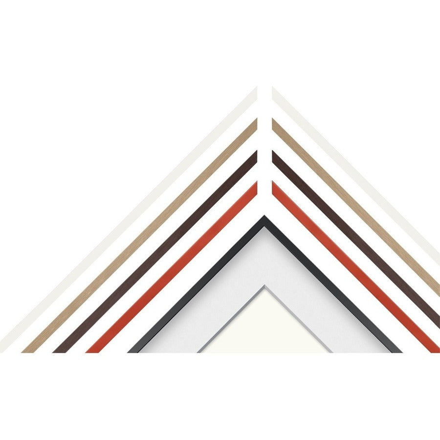 Alternate-Image1 Image for Samsung (2021) 50" The Frame Customizable Bezel - Modern White