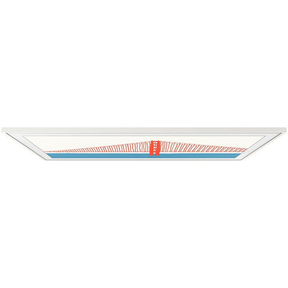 Top Image for Samsung (2021) 55" The Frame Customizable Bezel - Modern White