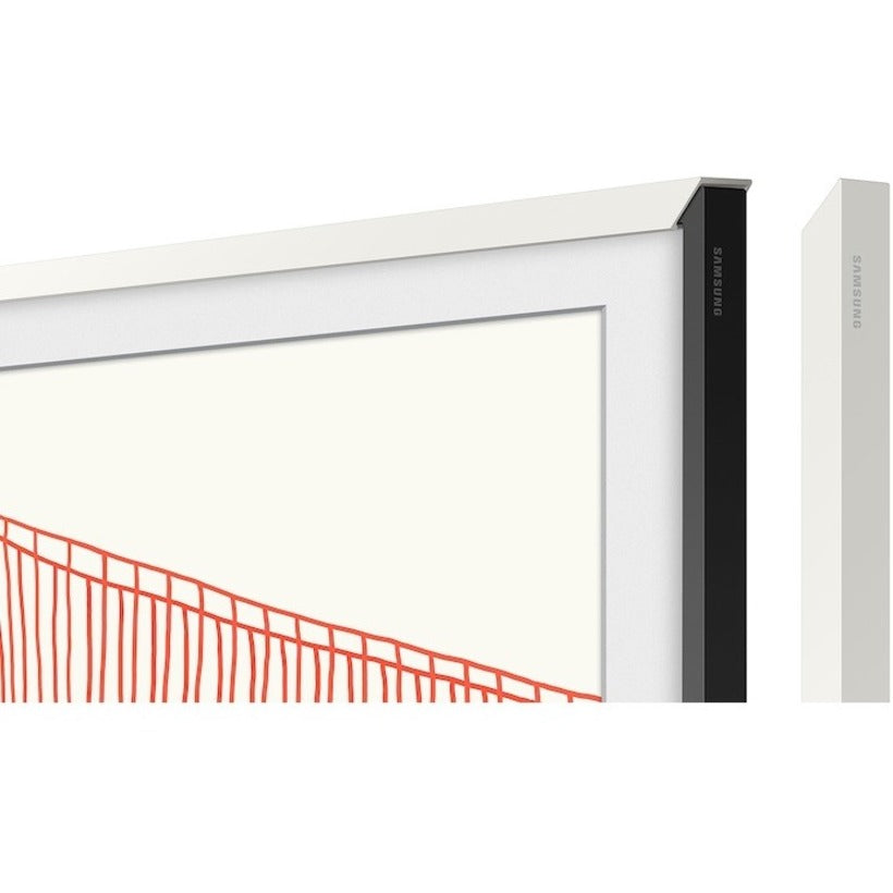 Alternate-Image6 Image for Samsung (2021) 55" The Frame Customizable Bezel - Modern White