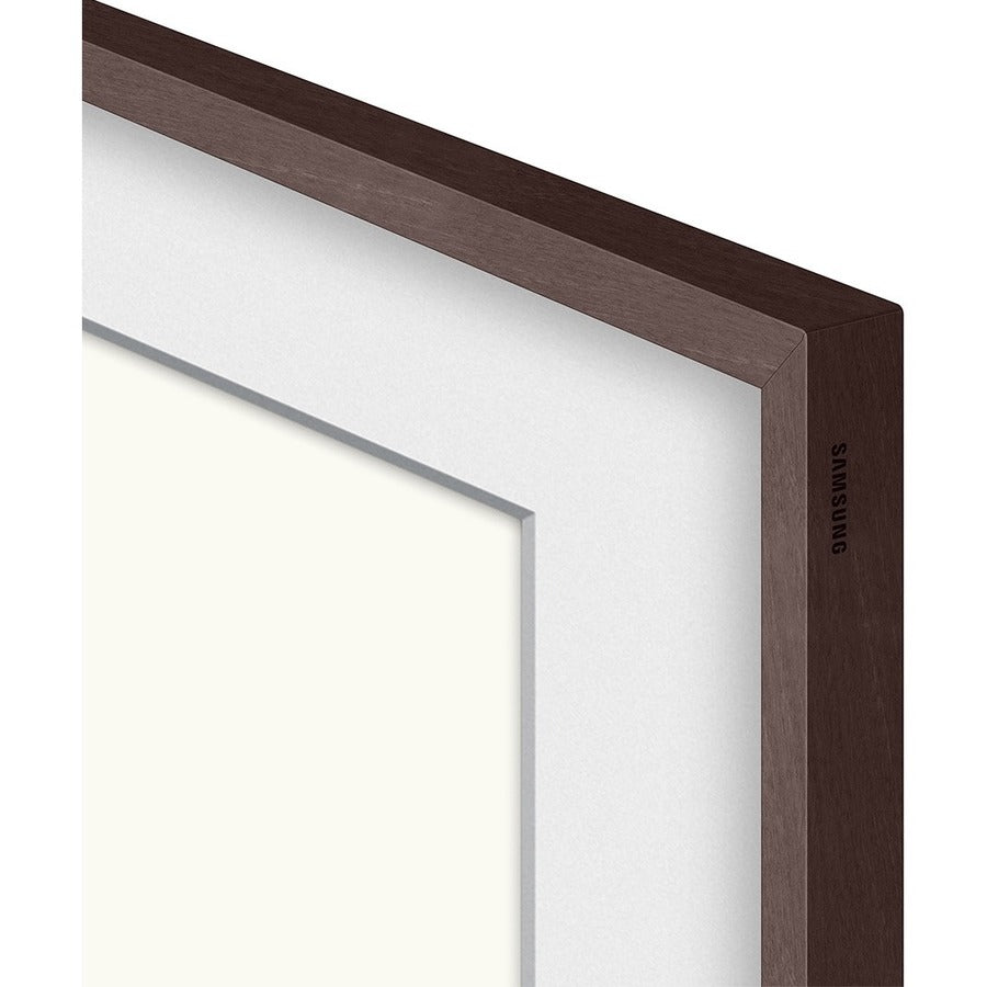 Alternate-Image1 Image for Samsung (2021) 65" The Frame Customizable Bezel - Modern Brown