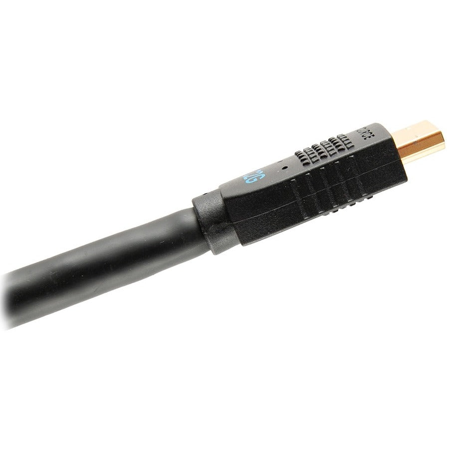 Alternate-Image3 Image for C2G 25ft Performance Series Ultra Flexible High Speed HDMI Cable w Ethernet - In-Wall CMG Rated - 4K 60Hz - M/M - Black