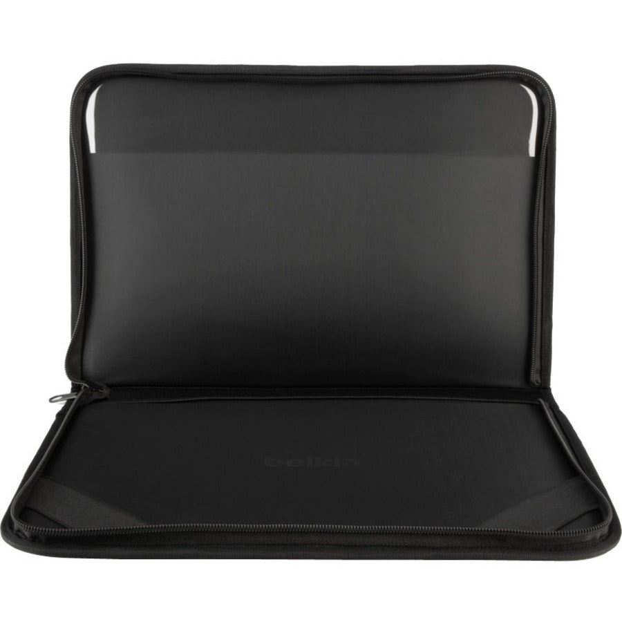 Alternate-Image2 Image for Belkin Always-On Laptop Sleeve Case Compatible with 11 inch to 12 inch Laptop, Tablet, ChromeBook, iPad and MacBook for Device Protection with Two Pockets