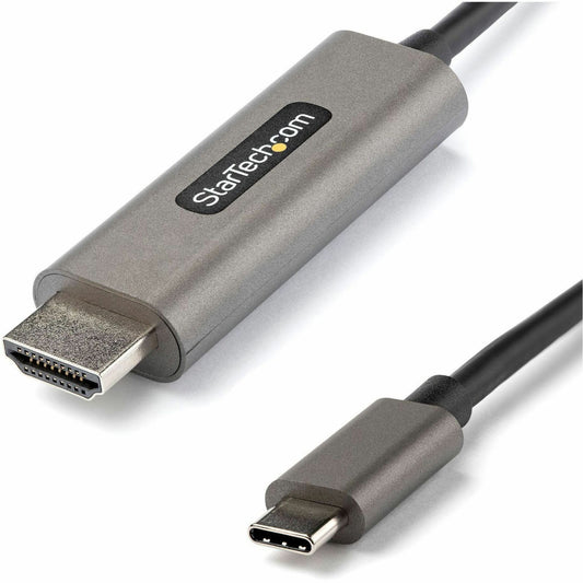 Main Image for StarTech.com 3ft (1m) USB C to HDMI Cable 4K 60Hz with HDR10, Ultra HD USB Type-C to HDMI 2.0b Video Adapter Cable, DP 1.4 Alt Mode HBR3