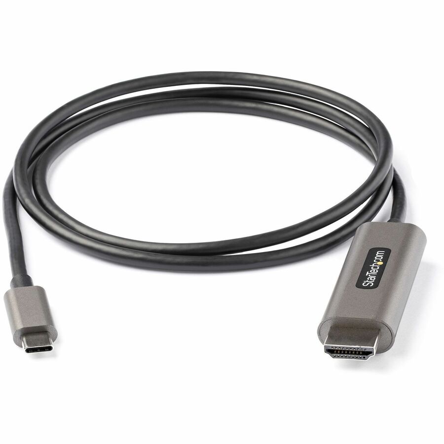 Alternate-Image4 Image for StarTech.com 3ft (1m) USB C to HDMI Cable 4K 60Hz with HDR10, Ultra HD USB Type-C to HDMI 2.0b Video Adapter Cable, DP 1.4 Alt Mode HBR3