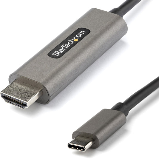 Main Image for StarTech.com 6ft (2m) USB C to HDMI Cable 4K 60Hz with HDR10, Ultra HD USB Type-C to HDMI 2.0b Video Adapter Cable, DP 1.4 Alt Mode HBR3